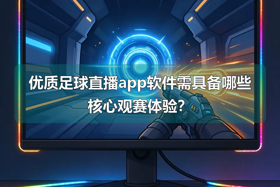 优质足球直播app软件需具备哪些核心观赛体验?