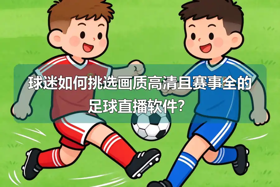 球迷如何挑选画质高清且赛事全的足球直播软件?